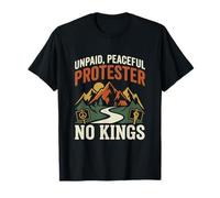 Manifestant Pacifique Non payé No Kings Funny Pro Democracy T-Shirt