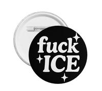 Manifestation contre l'expulsion par l'ICE - Activisme en matière d'immigration - Badges et épinglettes pour chapeaux, sacs à dos et vêtements - Lot de 5 (taille M)