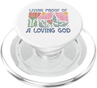 Manifestation Florale spirituelle d'un Dieu Aimant PopSockets PopGrip pour MagSafe