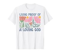 Manifestation Florale spirituelle d'un Dieu Aimant T-Shirt