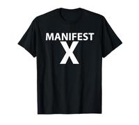 Manifestation Mindset Spiritual Motivation Manifest X T-Shirt