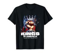 Manifestation pour l'immunité du président politique No Kings in America T-Shirt