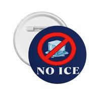 Manifestations Icepin contre l'abolition de la glace - Badge rond (1 pièce)