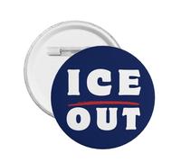 Manifestations Icepin contre l'abolition de la glace - Badge rond (1 pièce)