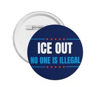 Manifestations Icepin contre l'abolition de la glace - Badge rond (1 pièce)