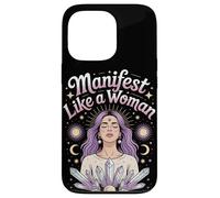 Manifeste comme Une Femme Émancipation des Femmes Égalité des Femmes Coque pour iPhone 13 Pro
