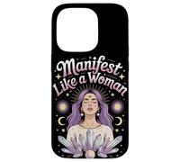 Manifeste comme Une Femme Émancipation des Femmes Égalité des Femmes Coque pour iPhone 14 Pro