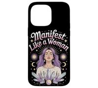 Manifeste comme Une Femme Émancipation des Femmes Égalité des Femmes Coque pour iPhone 14 Pro Max