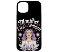 Manifeste comme Une Femme Émancipation des Femmes Égalité des Femmes Coque pour iPhone 15 Plus