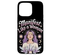 Manifeste comme Une Femme Émancipation des Femmes Égalité des Femmes Coque pour iPhone 15 Pro Max