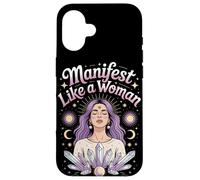 Manifeste comme Une Femme Émancipation des Femmes Égalité des Femmes Coque pour iPhone 16