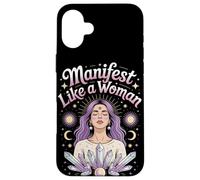Manifeste comme Une Femme Émancipation des Femmes Égalité des Femmes Coque pour iPhone 16 Plus
