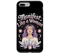 Manifeste comme Une Femme Émancipation des Femmes Égalité des Femmes Coque pour iPhone 7 Plus/8 Plus