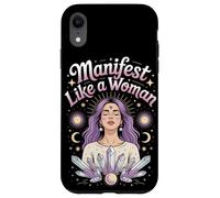 Manifeste comme Une Femme Émancipation des Femmes Égalité des Femmes Coque pour iPhone XR