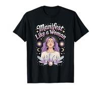 Manifeste comme Une Femme Émancipation des Femmes Égalité des Femmes T-Shirt