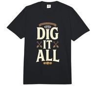 Manifeste de détecteur de métaux Dig It All Comfort Colors Adult Heavyweight T-Shirt