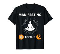 Manifeste de Richesse de la Crypto Conception méditante BTC T-Shirt