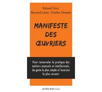 Manifeste des oeuvriers – Actes Sud