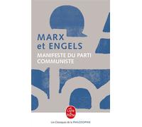 Manifeste du parti communiste - Friedrich Engels - Lgf - Livre
