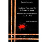 Manifeste d'une nouvelle littérature africaine