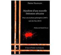 Manifeste D'une Nouvelle Littérature Africaine