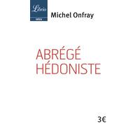 Manifeste hédoniste - Michel Onfray - Librio - Poche - Essai