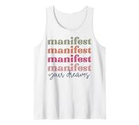 Manifeste inspirante Positive Motivation rétro Vintage Amusant Débardeur