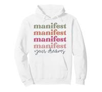 Manifeste inspirante Positive Motivation rétro Vintage Amusant Sweat à Capuche