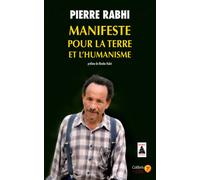 Manifeste pour la terre et l'humanisme: Pour une insurrection des consciences