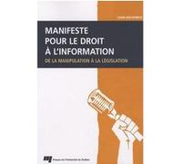 Manifeste pour le droit a l'information CLAUD DEVIRIEUX (Auteur)