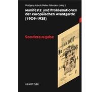 Manifeste Und Proklamationen Der Europã Wolfgang Asholt, Walter Fahnders (Auteur)