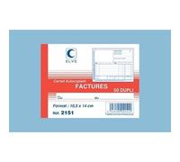 Manifold elve autocopiant 105x140mm foliotage 50 duplis factures