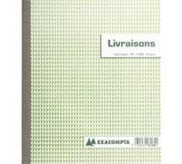 Exacompta Manifold Livraisons 13160AE 50 feuillets numérotés autocopiants 21 x 18 cm duplicata