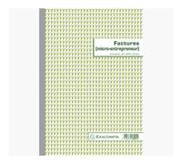 EXACOMPTA Manifold Factures Auto entrepreneur 297 x 210 mm 50F dupli