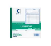 Manifolds autocopiants Lebon & Vernay "bon de livraison" ncr 21x21 50/3