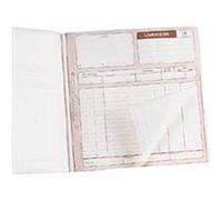Le Dauphin Carnet de factures 21 x 14,80 x 1 cm Avoine