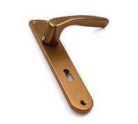 Maniglia GPB GABRY Plaque 8x70 Aluminium Bronzo - Ferrero Ferramenta