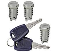 Maniglie Porta esterne Kit blocc Hetti Con Chiave 3 PEZZI 2 Porte E 1 Chiusura posteriore par Punto 3-5 Porte Dal 1999 AL 2010