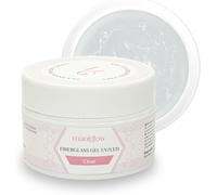 Maniglow Gel Construction Ongle Uv Fiberglas Clear - Gel Ongle Transparent Pour Extension Modelage - Gel De Construction Avec Fibres De Verre - Gel Pour Ongle À Problèmes - Builder Gel Hema-Free -15ml