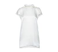 Manila Grace - Haut Style Logo Imprimé - Femme - Blouses et Chemises - Blanc - Taille: 38 FR