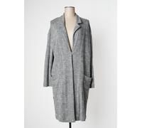 manila grace manteaux femme de couleur gris 38