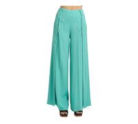 Manila Grace - Pantalon ample - Femme - Pantalons - Vert - Taille: 40 FR