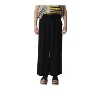 Manila Grace - Pantalon avec Ceinture - Femme - Pantalons - Noir - Taille: 34 FR
