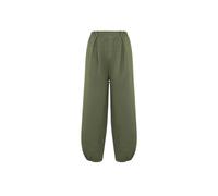 Manila Grace - Pantalon Coupe Œuf - Femme - Pantalons - Vert - Taille: 38 FR