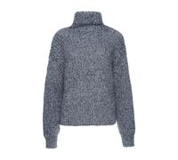 Manila Grace - Pull à col roulé élégant - Femme - Pulls - Gris - Taille: 40 FR