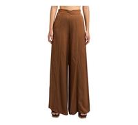 Manila Grace - Wide-Leg Pantalons - Femme - Pantalons - Brun - Taille: 40 FR