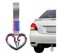 Manilla De Coche En Forma De Corazón - Decorativo Para Bumper Trasero | Accesorio Automotriz Colorido Para Vehículos, Autobuses, Metro, Tren, Ornamentación Única