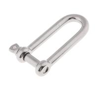 Manille À Anneau Droit D En Acier Inoxydable, Pour Gréement D'ancrage De Bateau, 3/8 Pouces