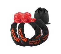 Manille à Anneau Synthétique Souple Récupération 12,7x55,88cm 2PCS Capacité 20000kg