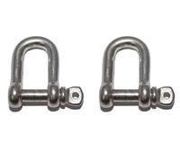 Manille Droite 10mm Libre (Lot de 2) INOX 316 - A4